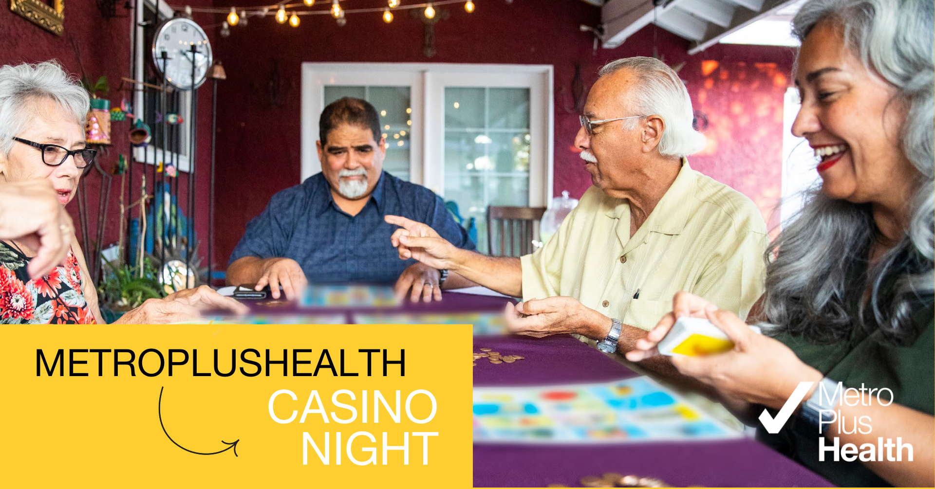 MetroPlusHealth Casino Night FB Event