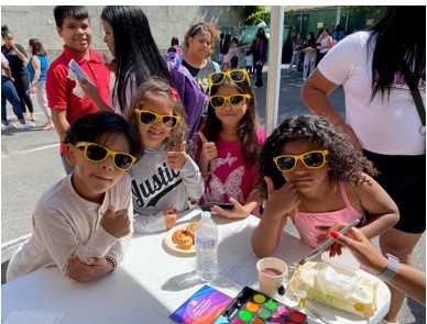 New York Senator Iwen Chu at MetroPlusHealth's back-to-school backpack giveaway event.