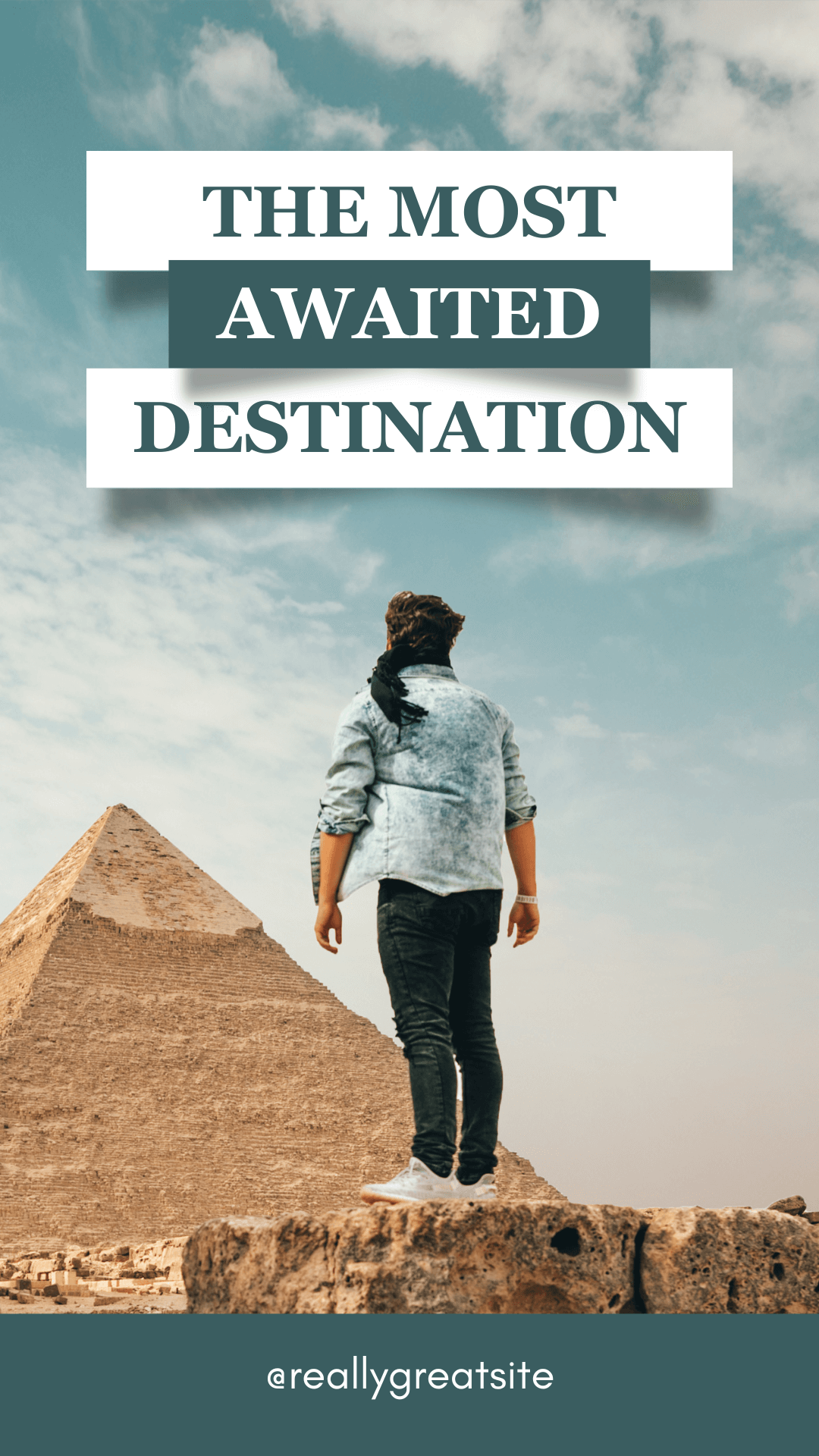 White Simple Most Awaited Destinations Instagram Reel Cover