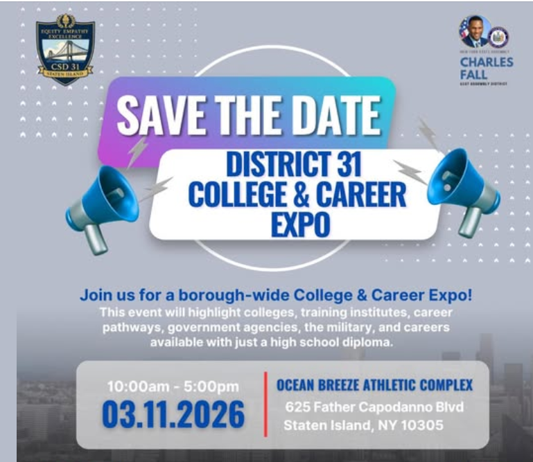 Staten Island’s District 31 borough-wide College & Career Expo